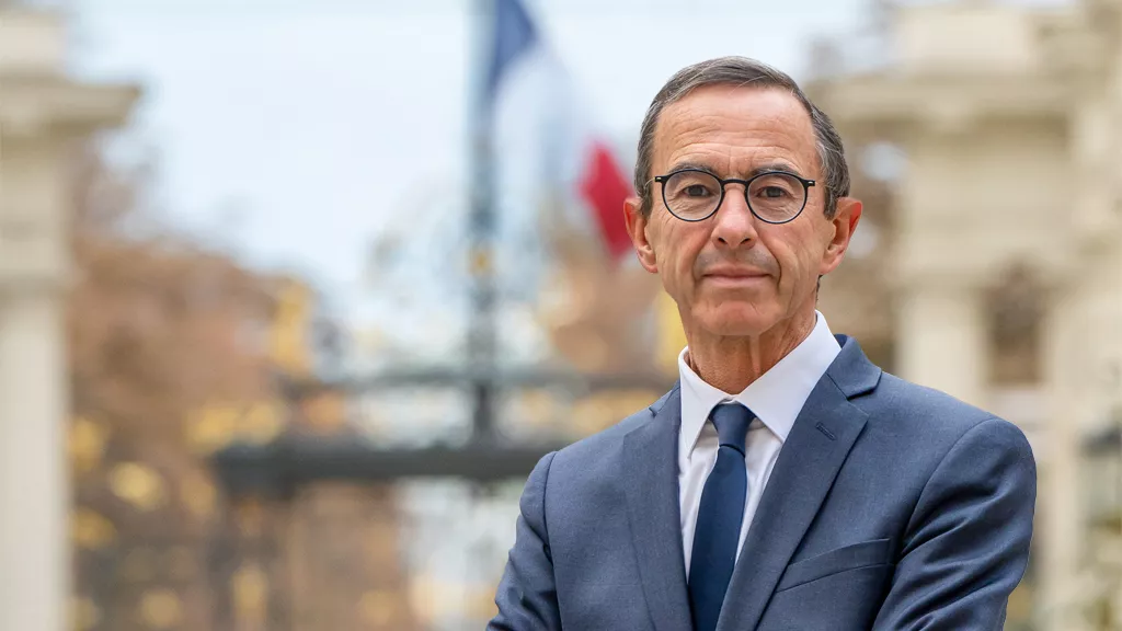 Bruno Retailleau, the Minister of the Interior of France, responsible for the recent immigration changes