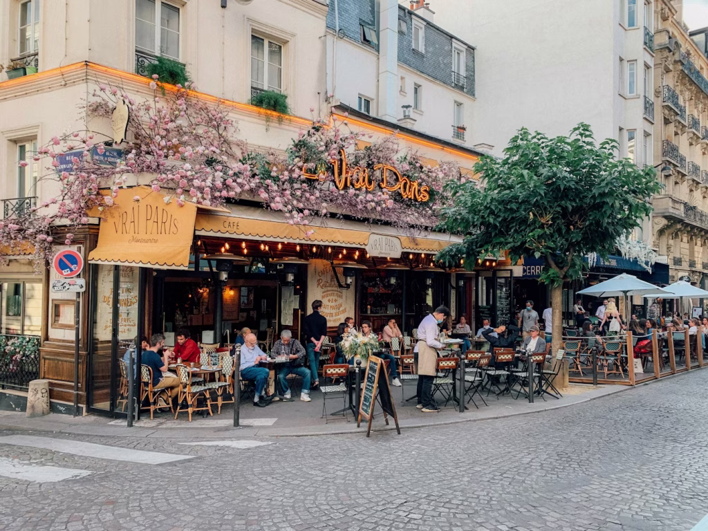 Cafe in Paris, France