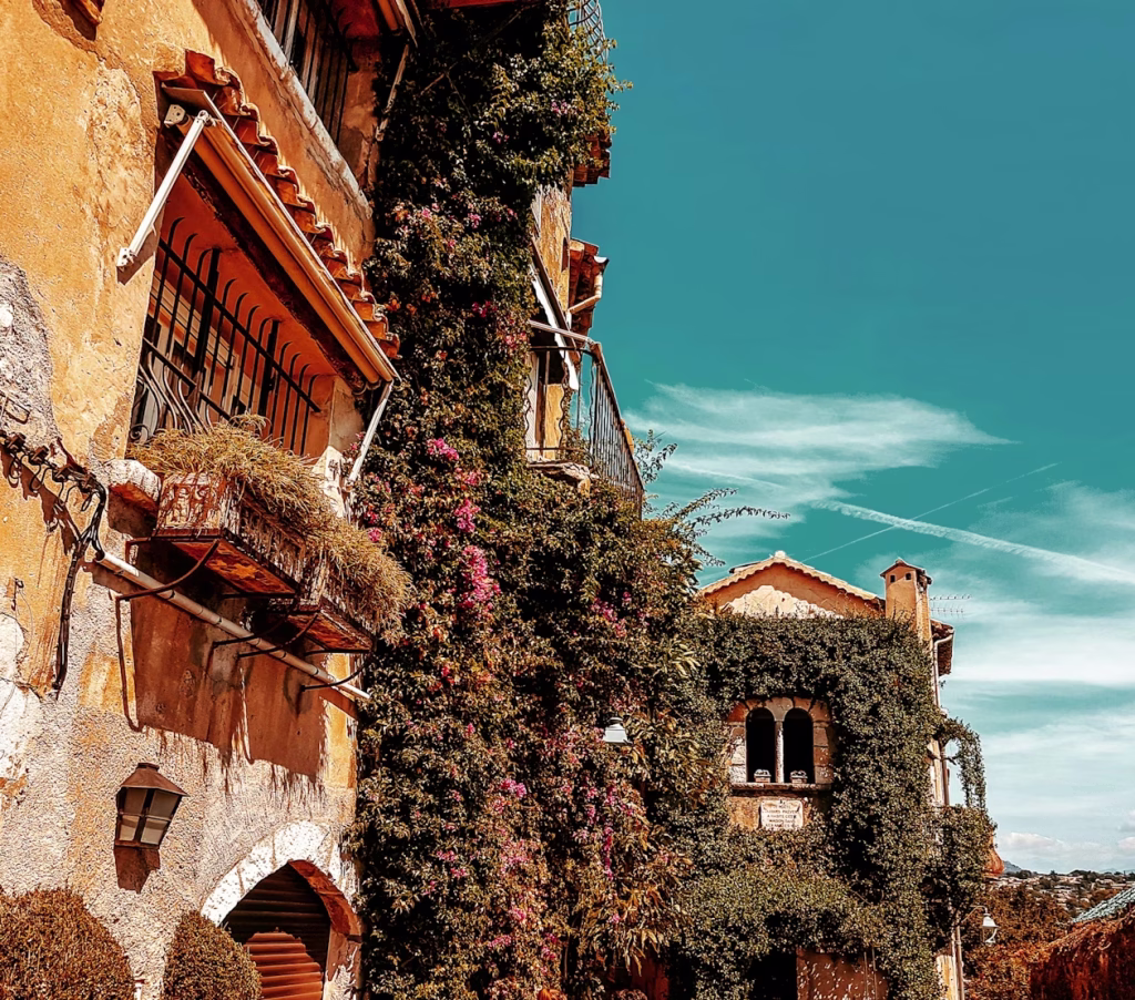 Buildings in Saint Paul de Vence, France